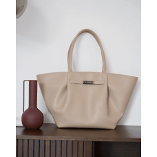 Женская сумка «Абелла» бежевая