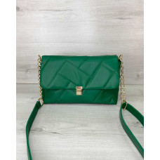 Женская сумка «Паркер» зеленая 