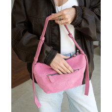 Сумка женская кожаная «Сицилия» розовая