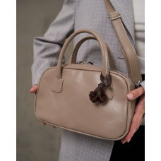 Кожаная женская сумка «Камерон» кофейная Кожаная женская сумка «Камерон» кофейная