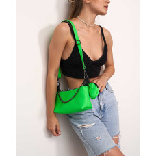 Жіноча сумка "Лойс" зелена Жіноча сумка "Лойс" зелена