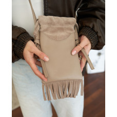 Кожаная женская сумка «Рэй » кофейная Кожаная женская сумка «Рэй » кофейная