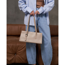 Женская сумочка «Аделина» бежевая