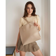 Женская сумка «Маэль» бежевая Женская сумка «Маэль» бежевая