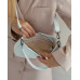 Белая стильная женская сумочка «Флэр» опт 