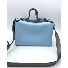 Женская сумка 2в1 Малика голубого цвета 
