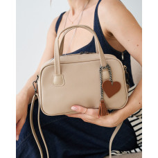 Женская сумка «Камерон» бежевая Женская сумка «Камерон» бежевая