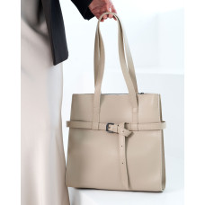 Женская сумка «Тара» бежевая