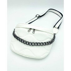 Жіноча сумка «Пегі» біла Жіноча сумка «Пегі» біла