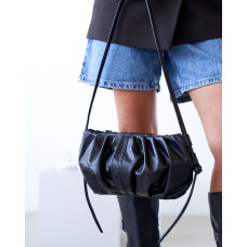 Сумка кожаная женская «Rita» черная