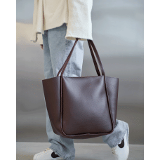 Женская сумка «Абби» шоколадная Женская сумка «Абби» шоколадная