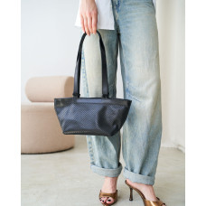 Кожаная женская сумка «Алисия» черная Кожаная женская сумка «Алисия» черная