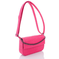 Жіноча сумка "Мона" малинова рептилія Жіноча сумка "Мона" малинова рептилія