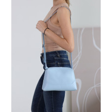 Женская сумка «Иви» голубая Женская сумка «Иви» голубая