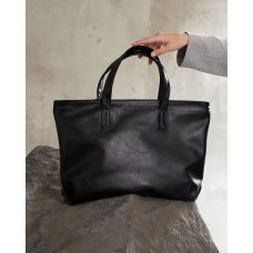 Сумка кожаная женская «Бенита» черная