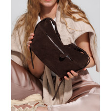 Сумка женская кожаная «Сицилия» шоколадная