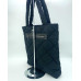 Нейлоновая женская сумка «Мила» опт, черная кубики 