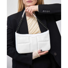 Жіноча сумка «Лиса» біла Жіноча сумка «Лиса» біла