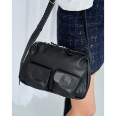 Сумка женская кожаная «Отем» черная