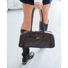 Кожаная женская сумка «Alexa» шоколадная Кожаная женская сумка «Alexa» шоколадная