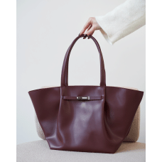 Женская сумка «Абелла» бордовая