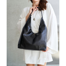 Сумка кожаная женская «Мэл» черная Сумка кожаная женская «Мэл» черная