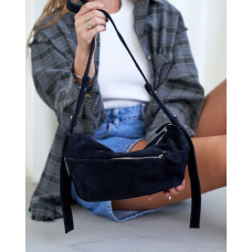 Сумка женская замшевая «Сицилия» черная Сумка женская замшевая «Сицилия» черная