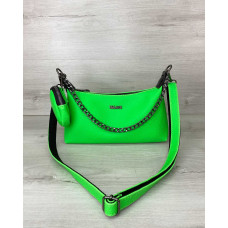 Женская сумка «Лойс» зеленая опт 