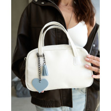 Женская сумка «Камерон» белая Женская сумка «Камерон» белая