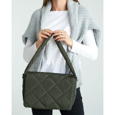 Сумка женская «Лола» оливковые кубики Сумка женская «Лола» оливковые кубики