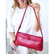Сумка кожаная женская Astra» красная