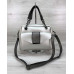 Стильная женская сумка клатч «Хлоя» серебряного цвета опт 