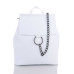 Сумка-рюкзак жіноча «Маріо» біла 