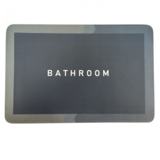 Влаговпитывающий коврик в ванную 60 х 40 см антискользящий коврик прямоугольный Bathroom