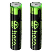 Аккумуляторы мини пальчик AAA 320mAh 2шт с разъемом Type-C HOCO JA4