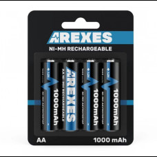 Аккумулятор АА Arexes (1000mAh) 1.2v (NI-MH) пальчик