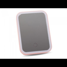 Зеркало для макияжа с подсветкой My Fold Jin Ge JG-002 Розовое