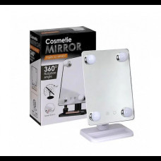 Дзеркало для макіяжу з підсвічуванням з LED підсвічуванням Cosmetie Mirror 360 Білий