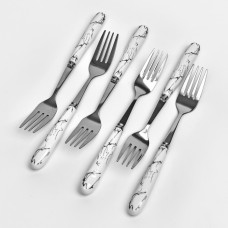 Набор столовых вилок Marble R89867 из нержавеющей стали 6 шт/набор