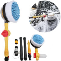 Щетка-насадка для вращающегося шланга Water Blast Cleaner Roto / Насадка для шланга