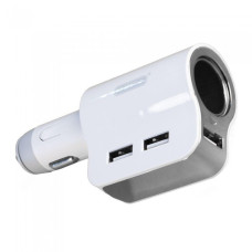 Автомобільний перехідник для прикурювача Ezra CR05 з 3 USB Автомобільний перехідник для прикурювача Ezra CR05 з 3 USB
