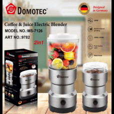 Электрический блендер-кофемолка Domotec MS-7126 300 Вт 200 мл