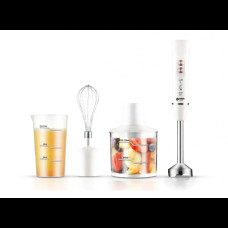 Ручной блендер 4 в 1 с венчиком, измельчителем 450 мл и мерным стаканом 700 мл Bitek BT-272W