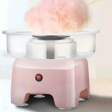 Аппарат для приготовления сладкой сахарной ваты SAFMAX 500w Розовый