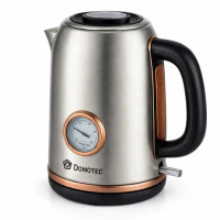 Электрический чайник Domotec MS-7849, нержавеющая сталь, 1,7 л, 2200 Вт.