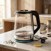 Чайник электрический Domotec 2L MS 7846 2000W, стеклянный Чайник электрический Domotec 2L MS 7846 2000W, стеклянный
