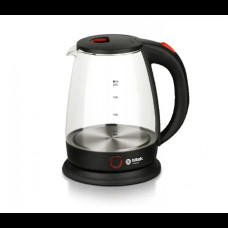 Электрочайник стеклянный 2л, 2400Вт, Bitek BT-3113 / Электрический кухонный чайник