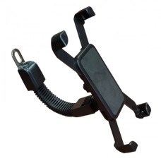 Тримач Motorace кріплення телефону для мотоцикла скутера велосипеда Чорний