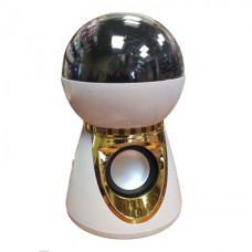 Проектор зоряного неба музичний у вигляді Диско кулі RGB світіння Led Music Bulb нічник з блютуз колонкою