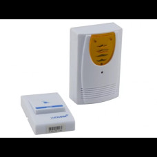 Дверний бездротовий дзвінок LUCKARM 8203 на батарейках Жовтий